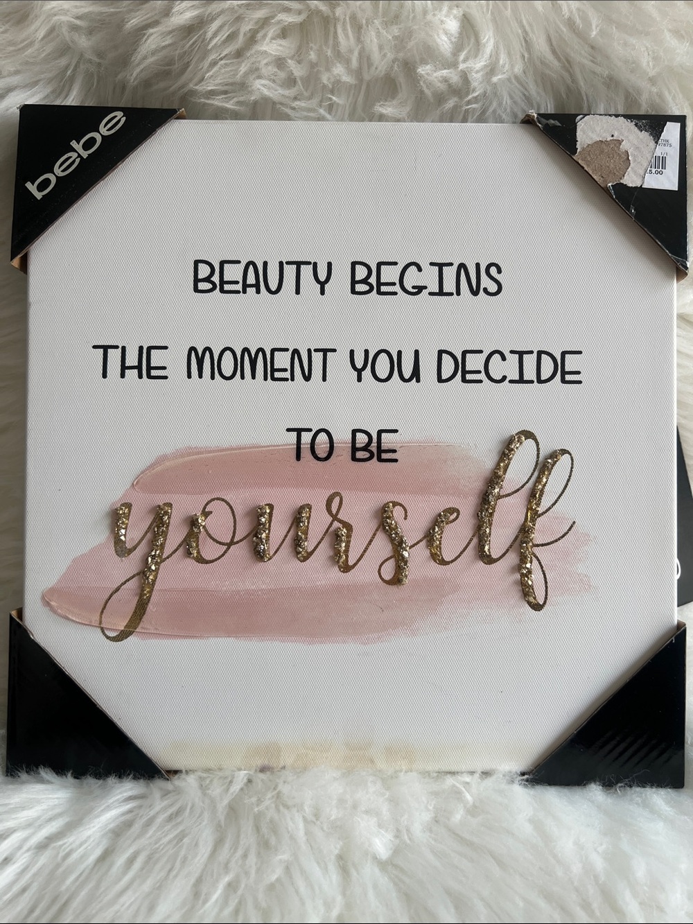 BEBE  Framed Canvas Art